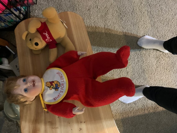 winnie the pooh porcelain doll