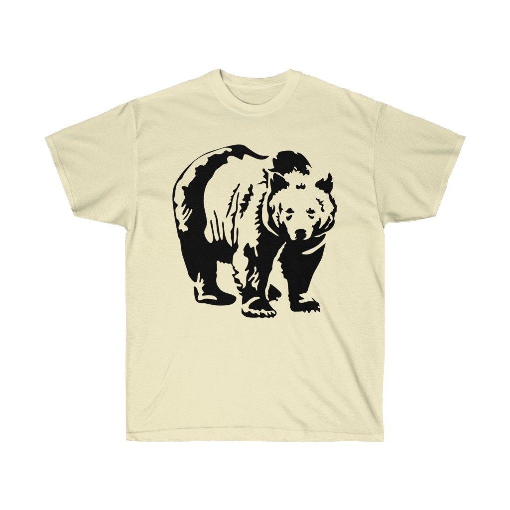 Bear T-shirt Kid's Graphic TShirt Animal Tee Bear | Etsy