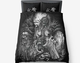 Zombie Bedding Etsy