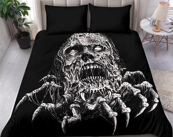 Zombie bedding | Etsy zombie pillow cases and duvet scary