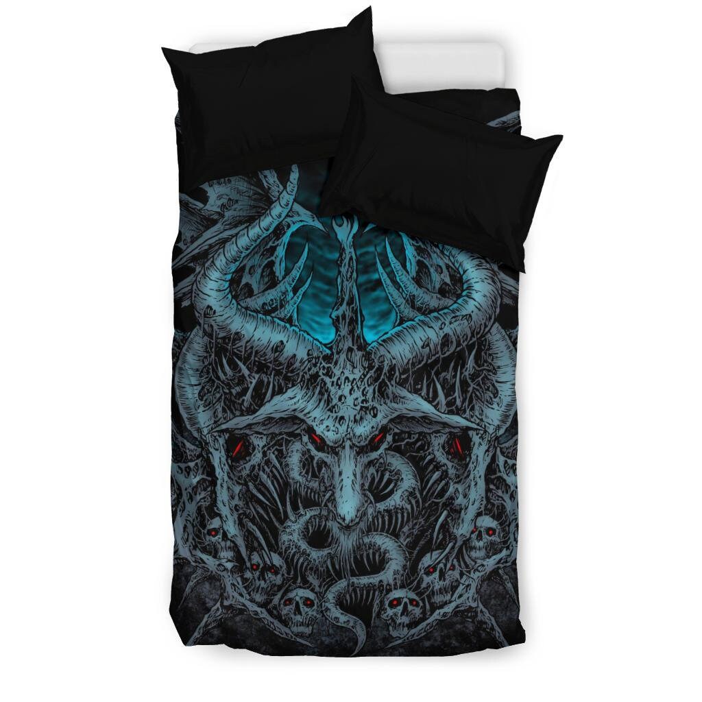 Discover Skull Satanic Goat Bedding Set