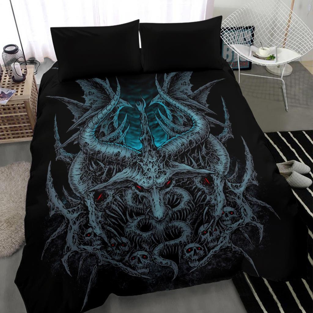 Discover Skull Satanic Goat Bedding Set