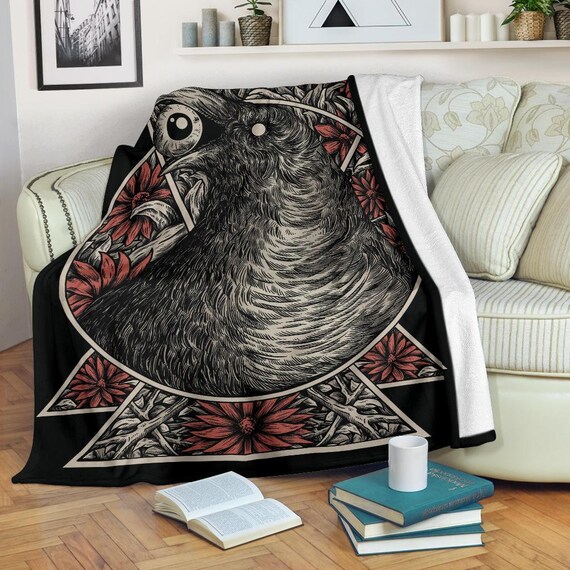 Goth blanket hot sale