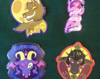 Pegatinas de vinilo Cutiepunk