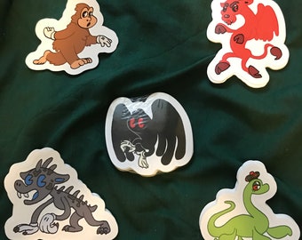 Pegatinas de Inkwell Cryptid