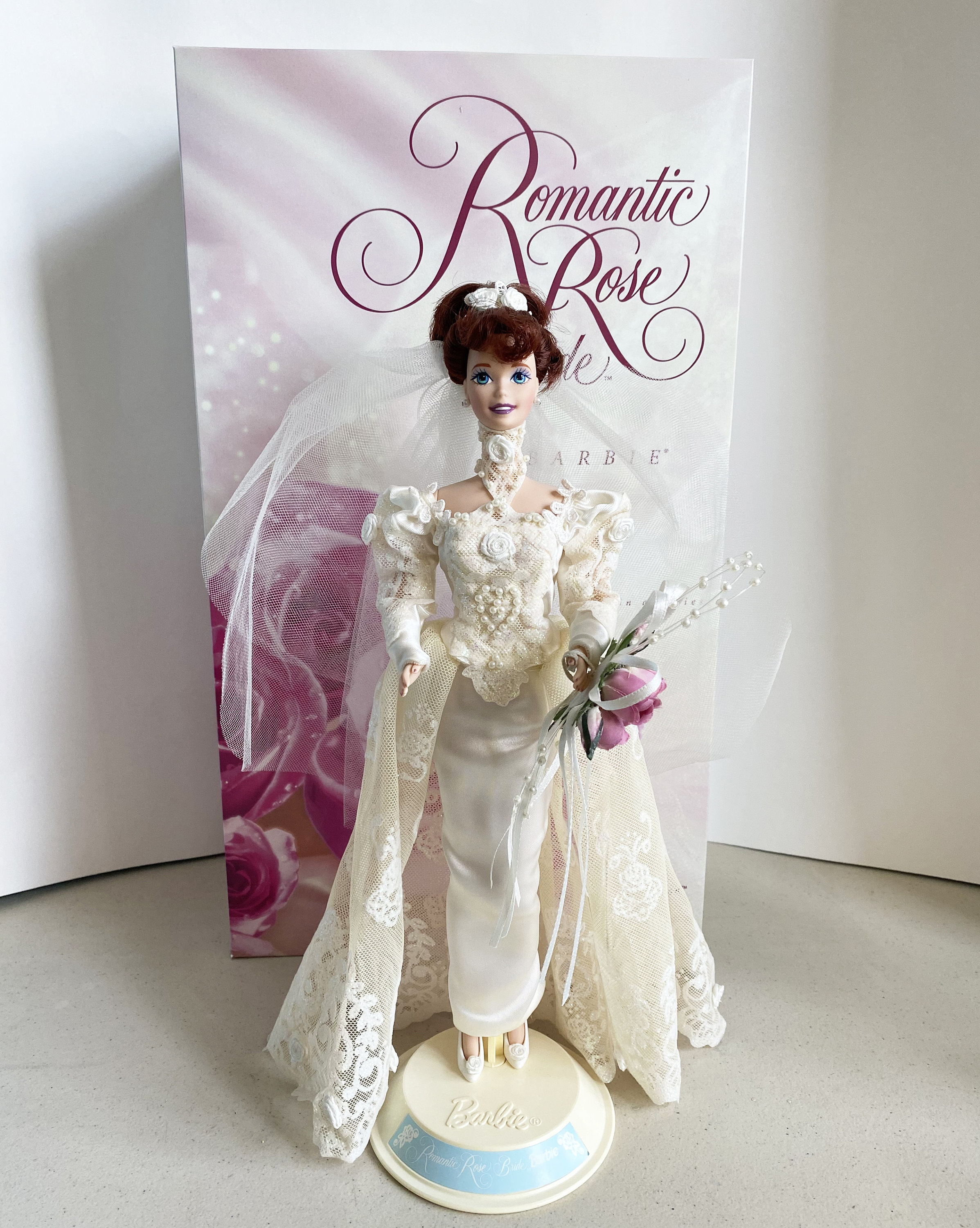 Romantic Bride Porcelain Barbie Doll Limited - Etsy