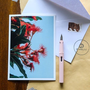 Gomme à fleurs 5x7 » Carte de vœux
