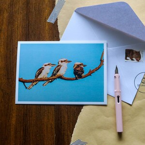 Laugh Kookaburra Laugh! 5x7" Grußkarte