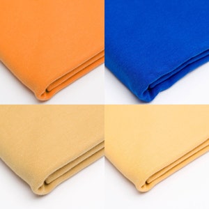 Jersey UNI cotton jersey single jersey 180 cm wide + 4 different colors