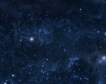 Sweat fabric French Terry summer sweat Galaxy starry sky universe from 50 cm