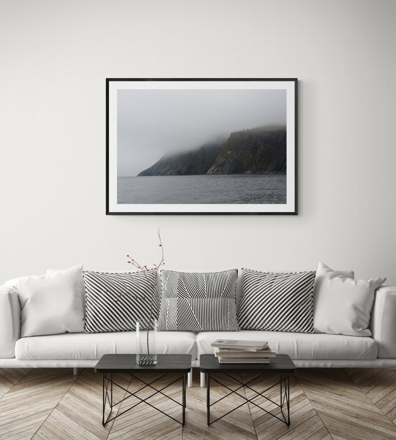Foggy Landscape Photography Wall Art Travel Poster Bedroom Etsy Canada
