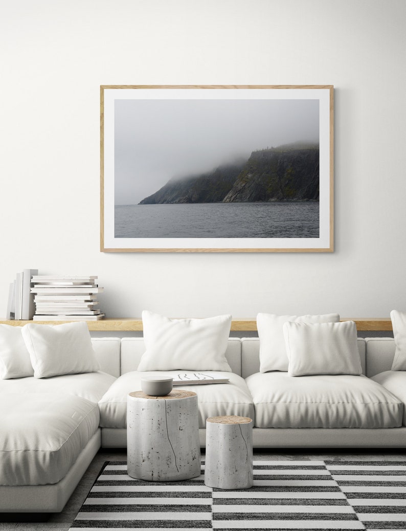 Foggy Landscape Photography Wall Art Travel Poster Bedroom Etsy Canada