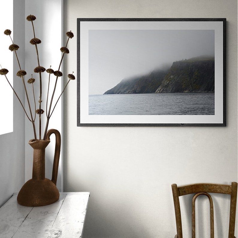 Foggy Landscape Photography Wall Art Travel Poster Bedroom Etsy Canada