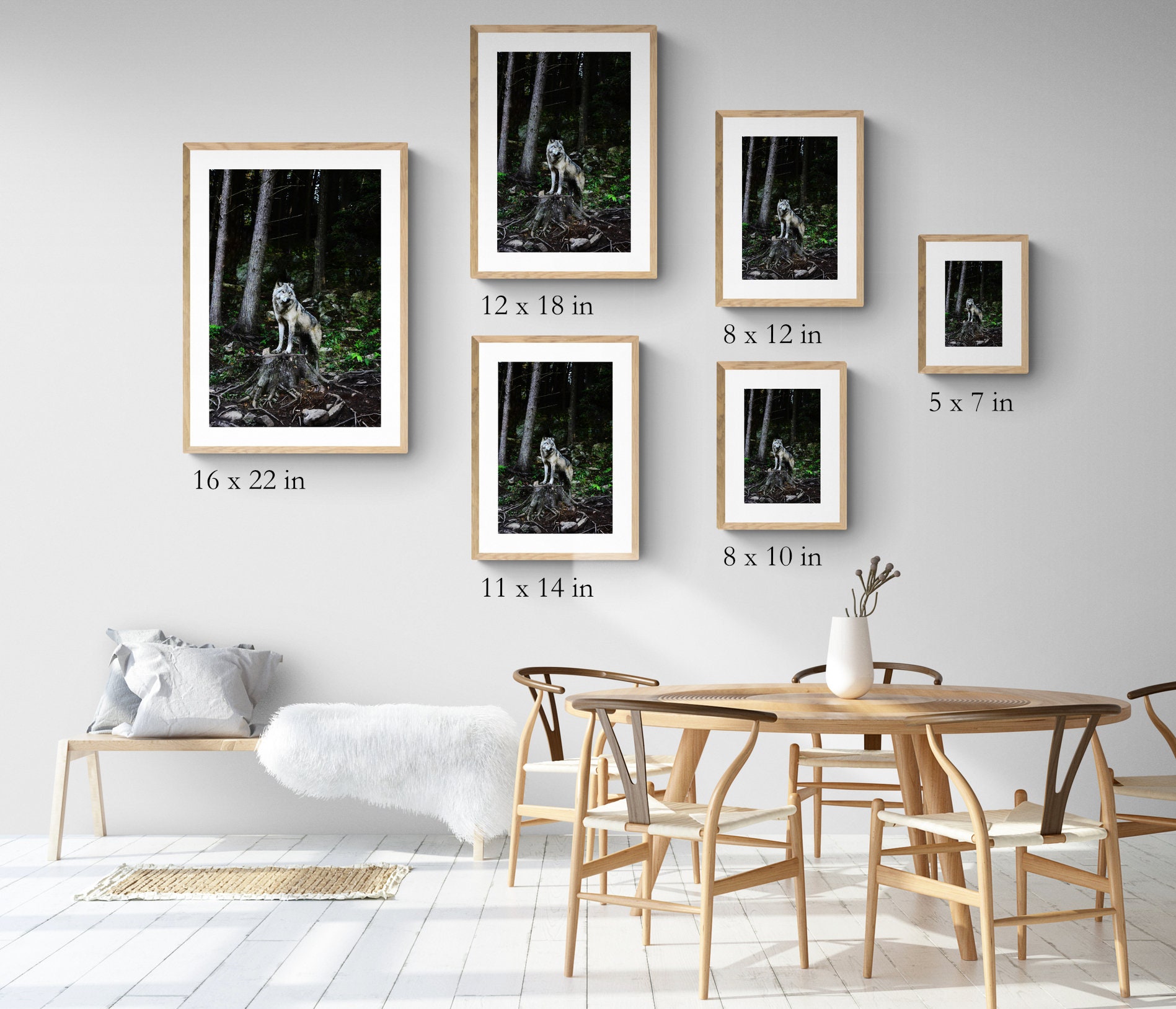 Wald Tiere Wolf Schlafzimmer Dekor Natur Wildlife Fotografie | Etsy
