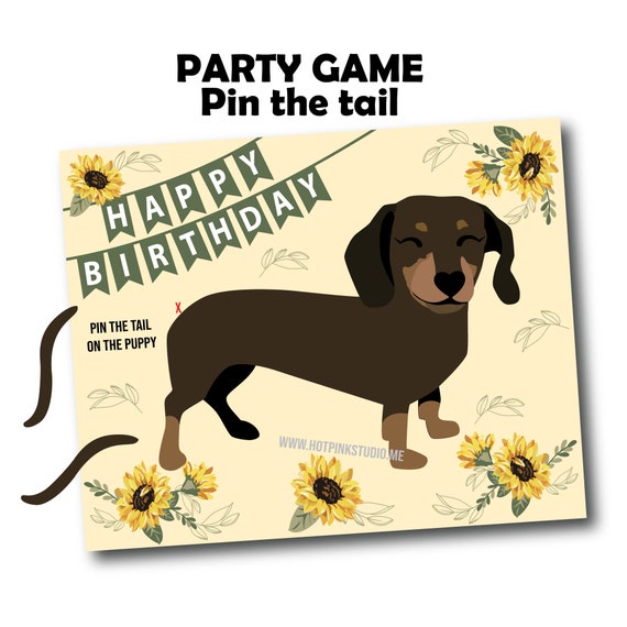 Dachshund clearance party decorations