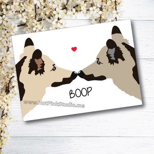 PRINTABLE CARD German Shepherd Dog Valentine's Day card for wife, Anniversary Card, Dog Love card for husband, dog lover card for her image 1