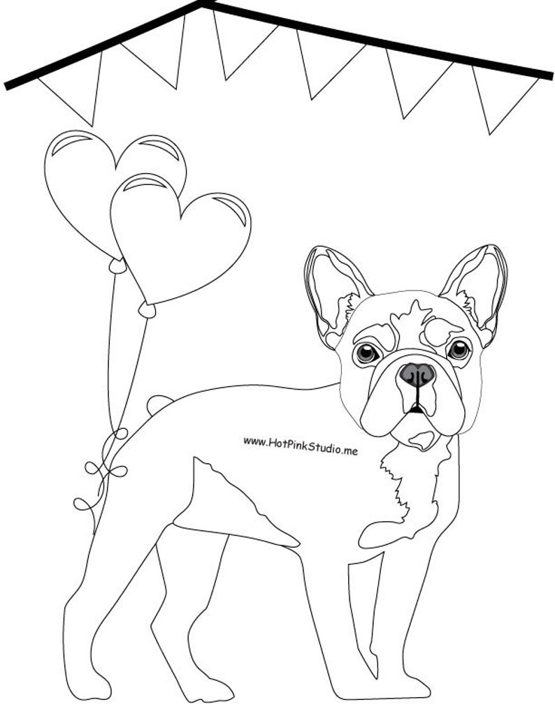 GAME PIN the TAIL French Bulldog Puppy Game for Birthday Etsy
