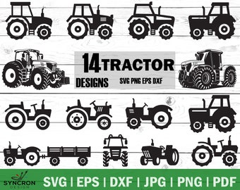 Download Tractor Svg Etsy