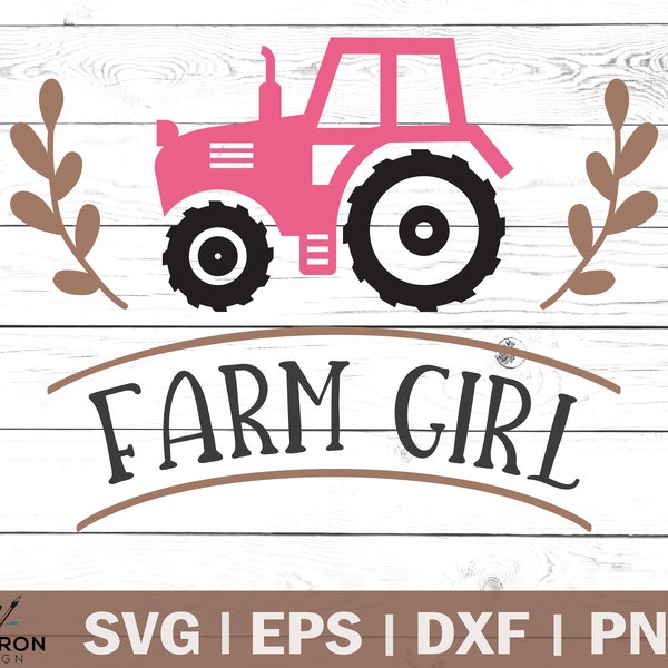 Farm Girl SVG | Country girl SVG | Cut Files | DXF files | commercial use | clipart | vector | silhouette | farm life svg | farmhouse svg