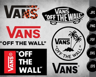 Vans Svg Vans Logo Svg Vans Clipart Vans Off The Wall Etsy Vans Logo Vans Off The Wall Wall Logo