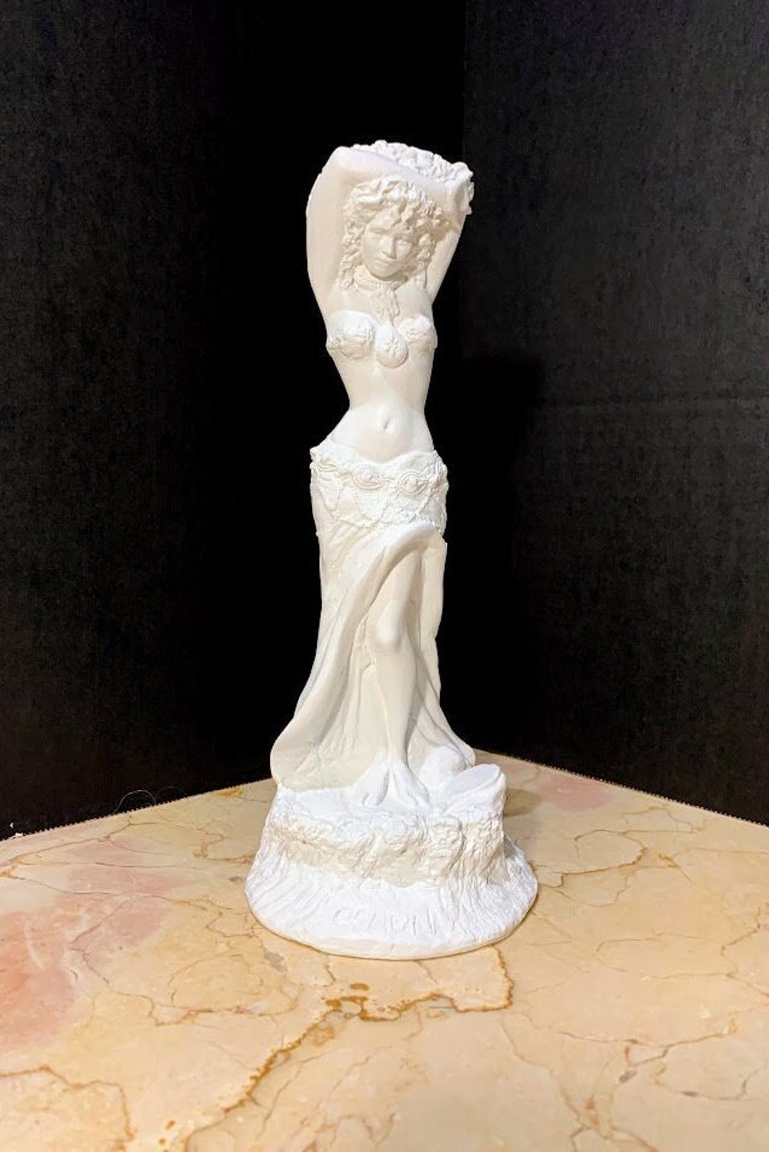 Osun Statue, Oshun Sculpture, Orisha, African Woman Statue, 10.5 Tall ...