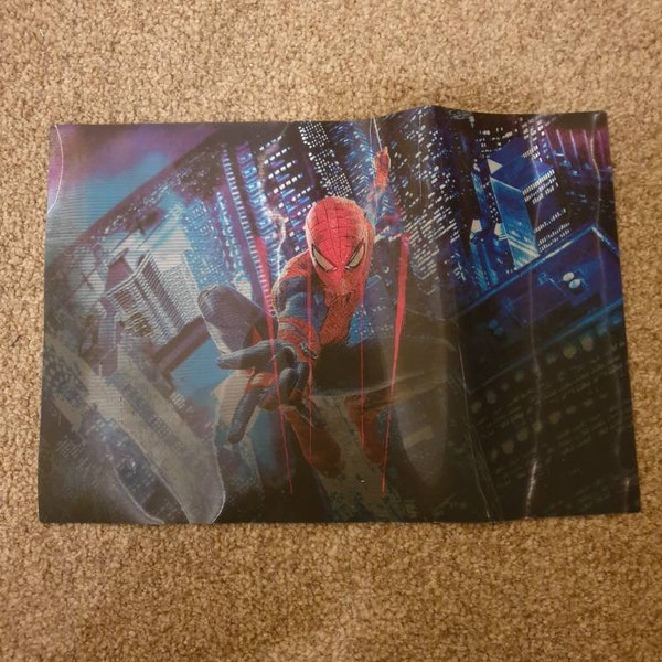 Spiderman lenticulaire stoffenprint voor toepassing op kleding