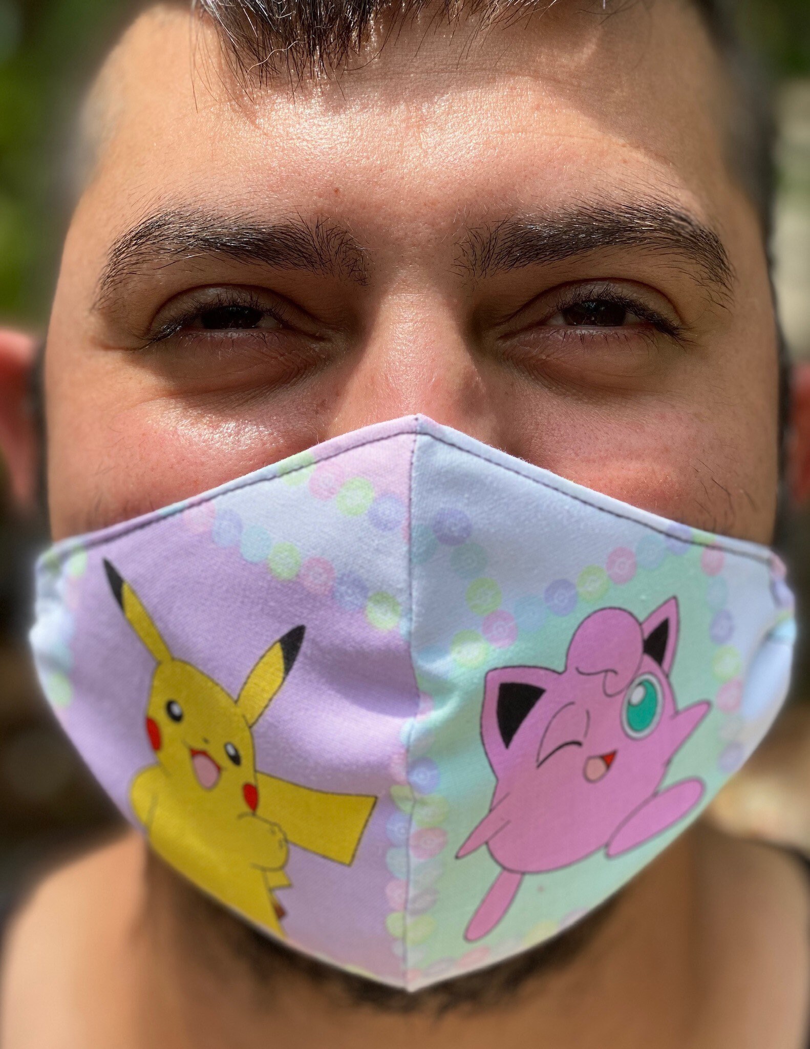 Pokémon Fitted Face Mask 100 Cotton All Sizes Etsy