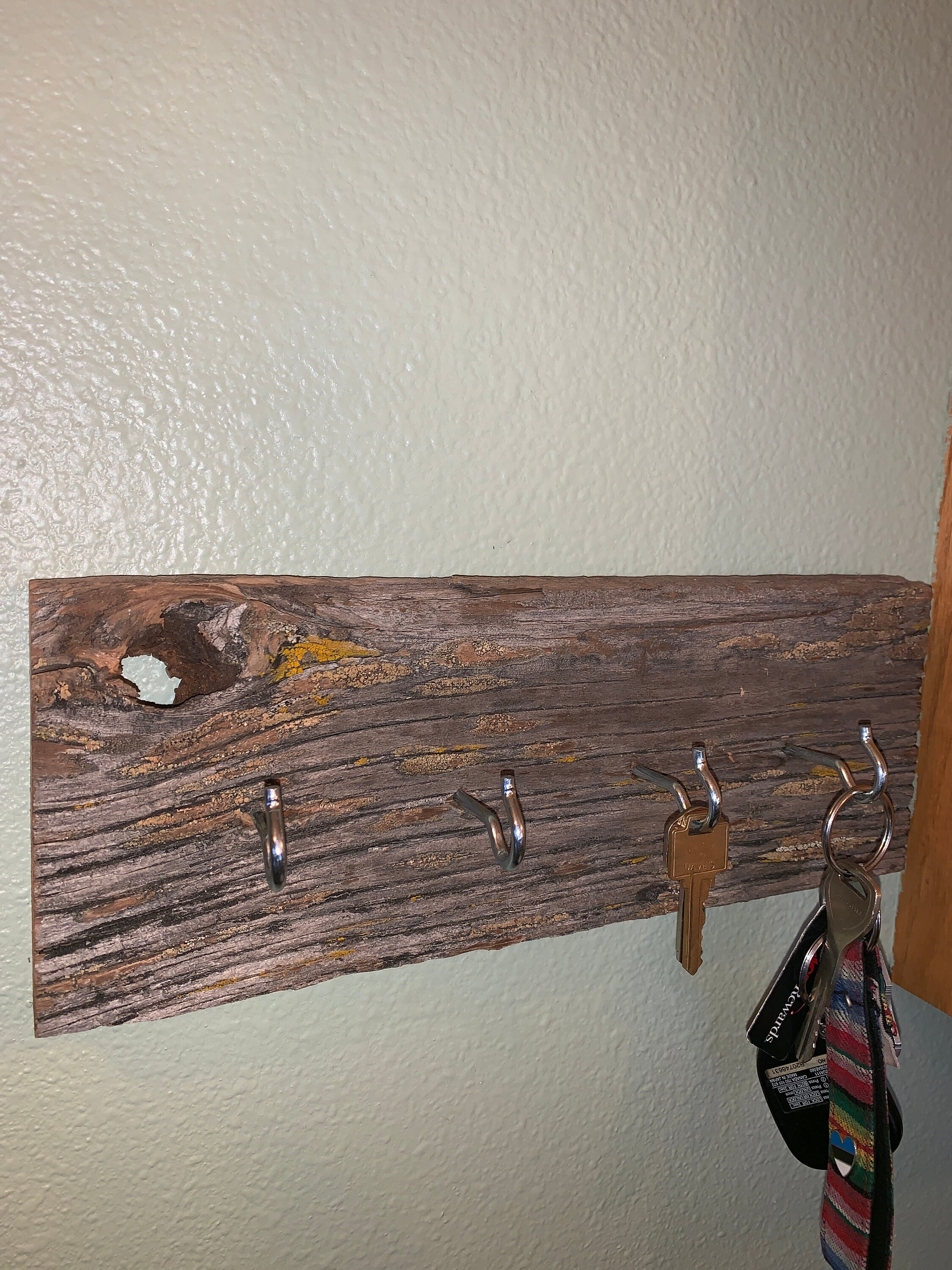 Rustic Farmhouse Key Holder Etsy