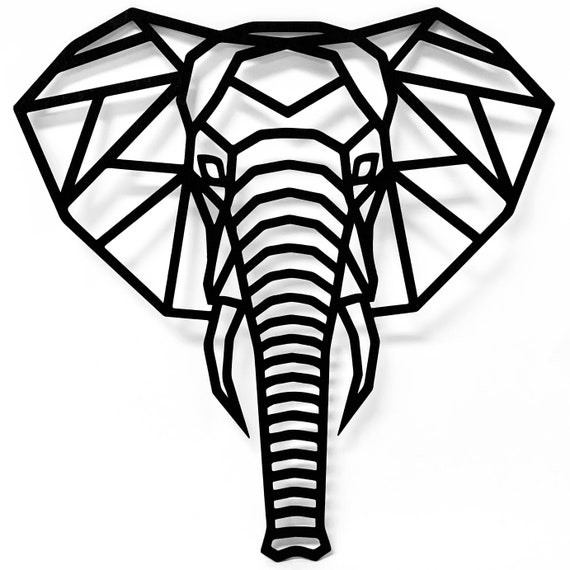 LARGE Wooden Geometric Animal Elephant Wall Art Decoration for - Etsy Ireland LARGE Wooden Geometric Animal Elephant Wall Art Decoration for - Etsy Ireland