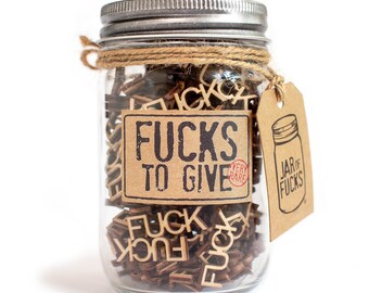 Fucks to Give (12oz) Gift Jar