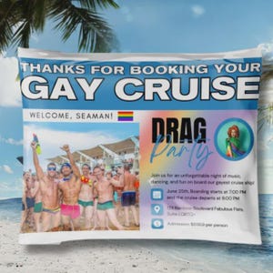 Gay Cruise Prank Mailer