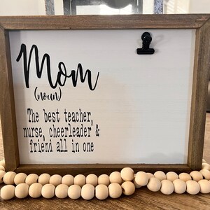 Mom Picture Frame / Mother’s Day Gift / Grandparents gift / Grandma Gift / Picture Frame