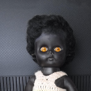 Vintage Hard Plastic Doll Made in England
