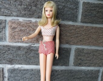 Zeldzame vintage 1965 Francie Doll eerste editie Barbies vriend gemaakt in Japan