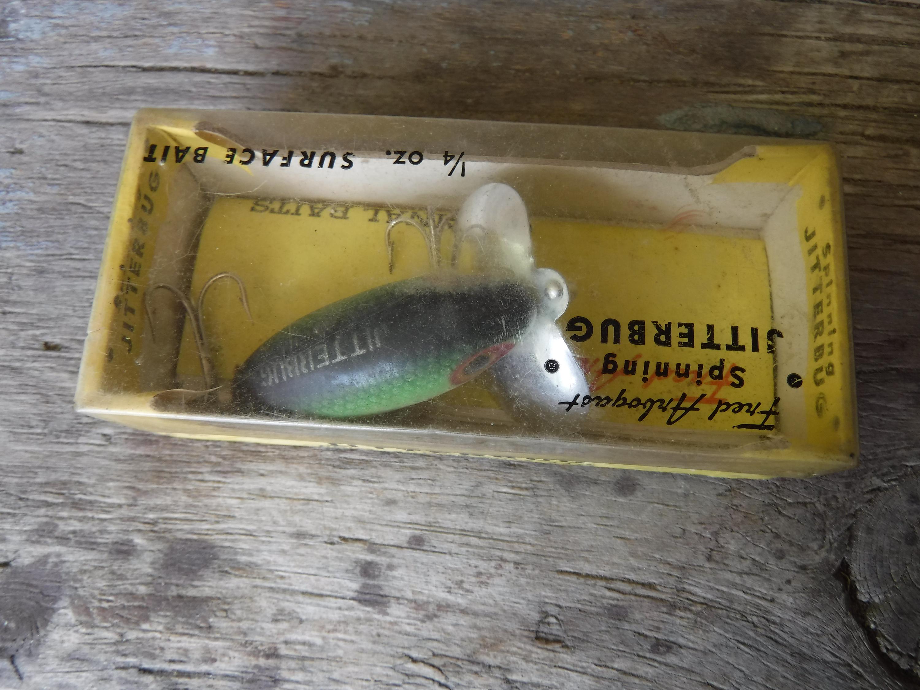 Jitterbug Fred Arbogast vintage neuf 1/4 oz Leurre appât de