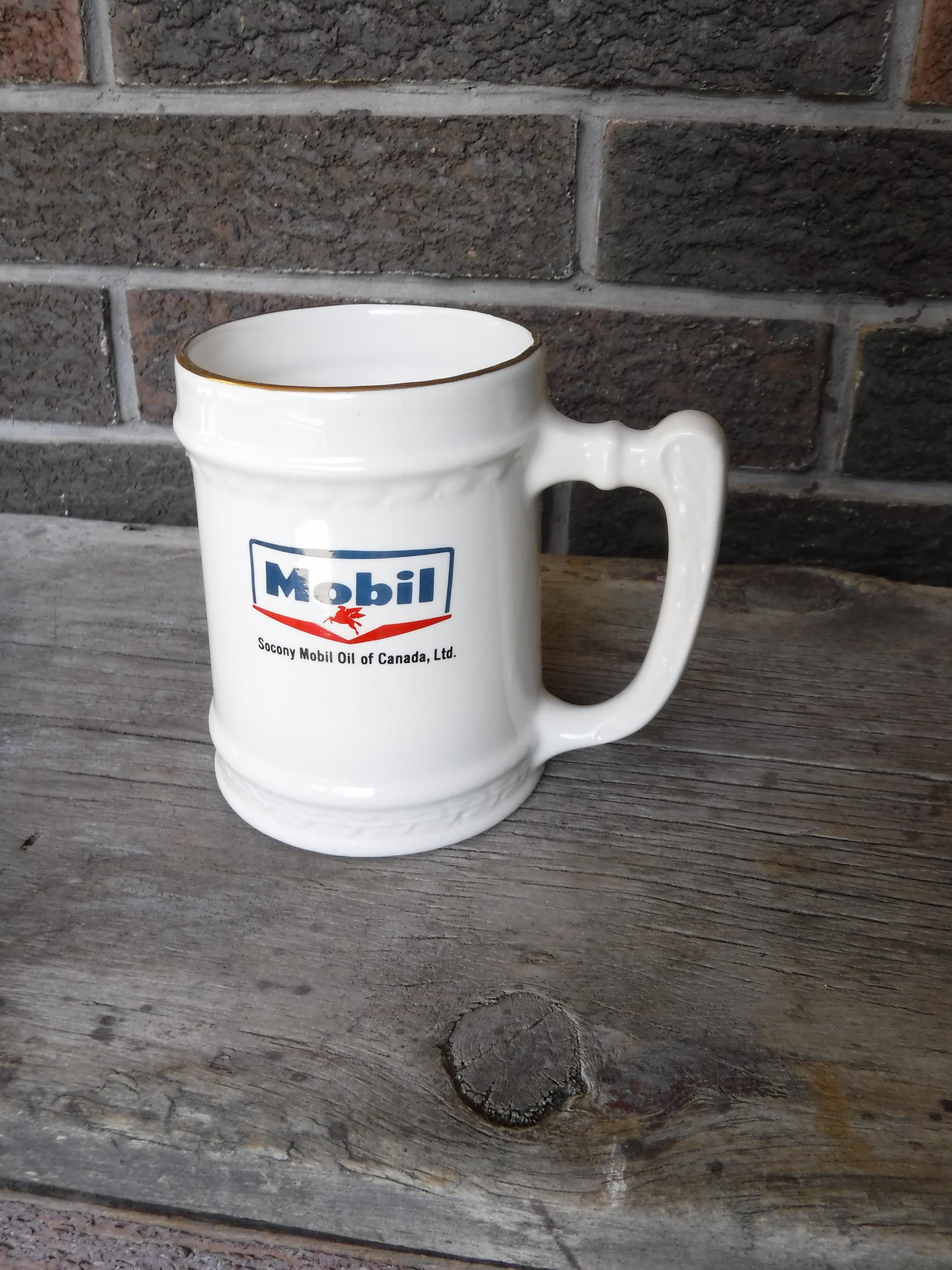 Mobil Oil Mug - Etsy