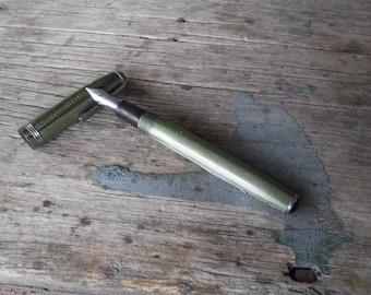 Pluma estilográfica Esterbrook J verde vintage