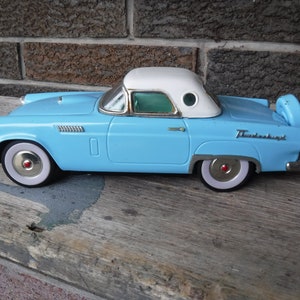 Vintage 1956 Ford Thunderbird Friction Car Made in Japan by Fifties Co.