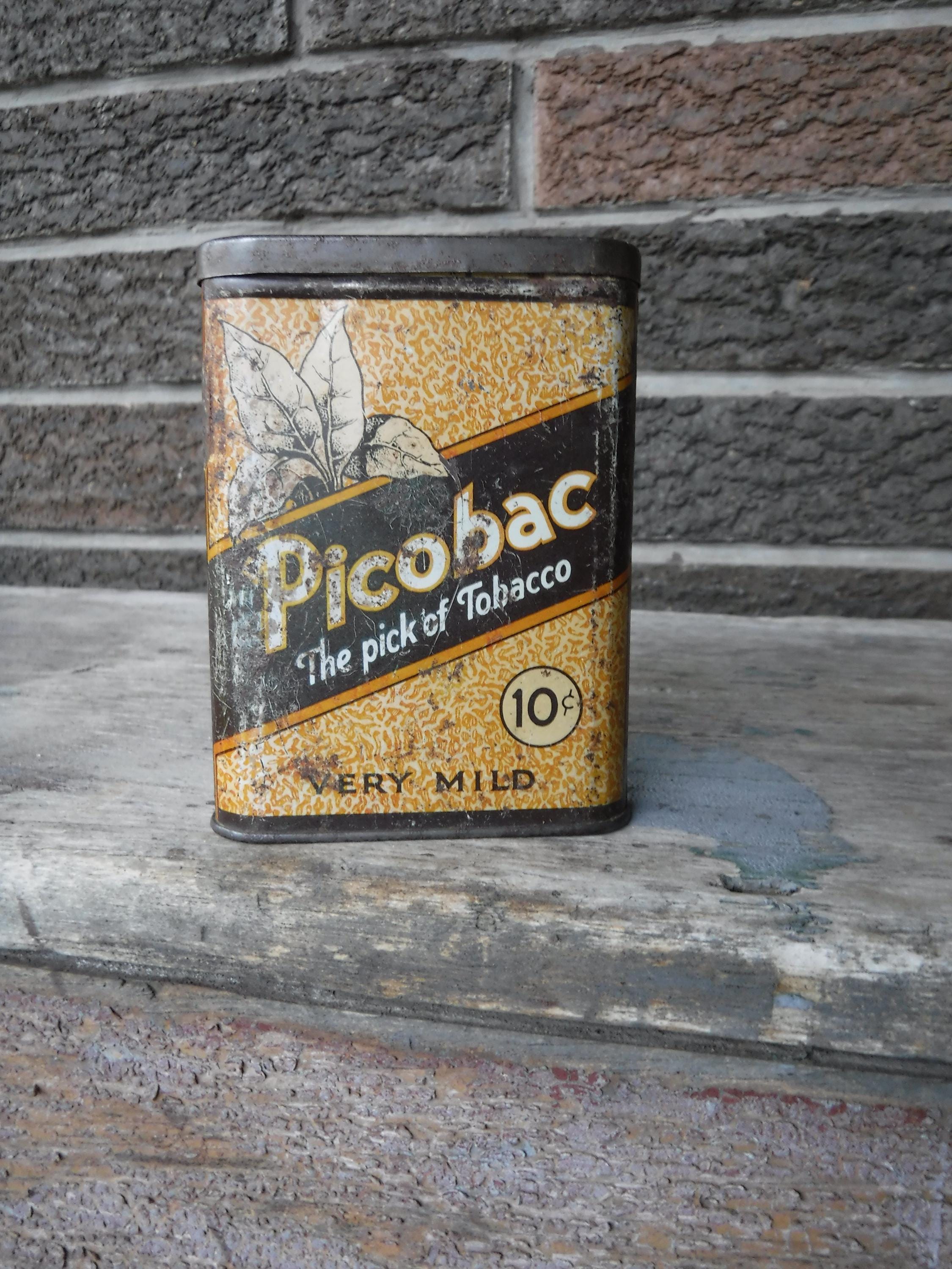 picobac tobacco tin Picobac Tobacco