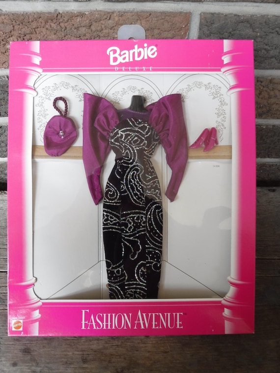 Deluxe Barbie Fashion Avenue Evening Gown Set in Original Box - Etsy