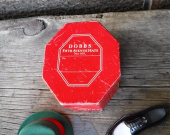 Vintage Dobbs Fifth Avenue Salesman Sample Gift Set Miniature Fedora hat