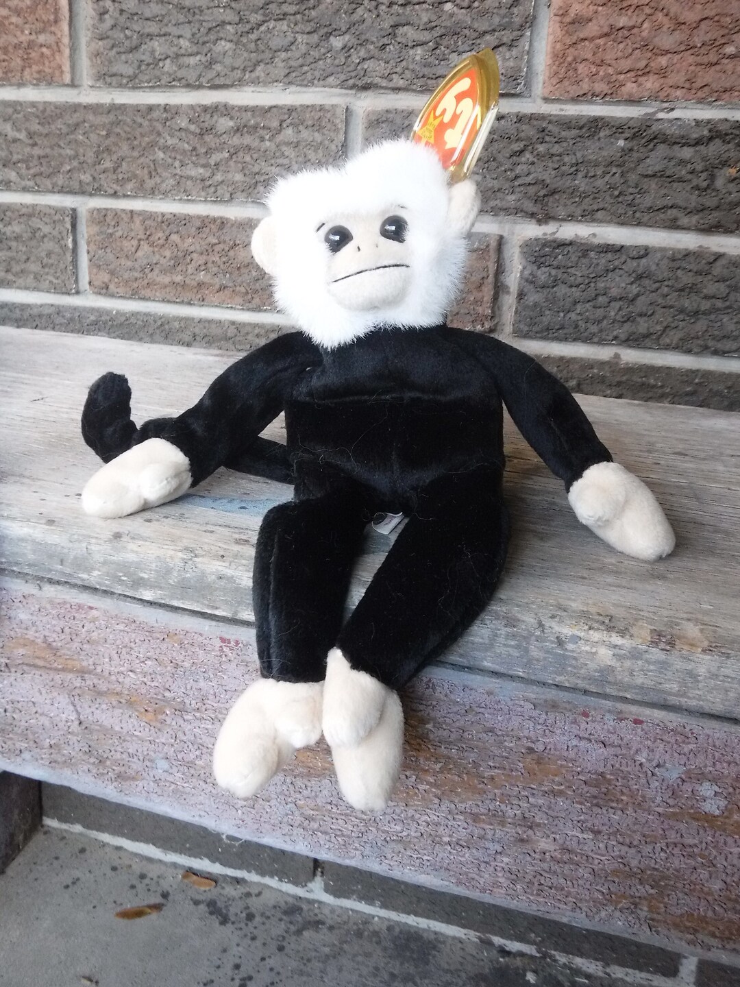 TY Beanie Baby Mooch the Spider Monkey - Etsy