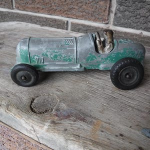 Vintage Hubley Kiddie Toy #5 Race Car
