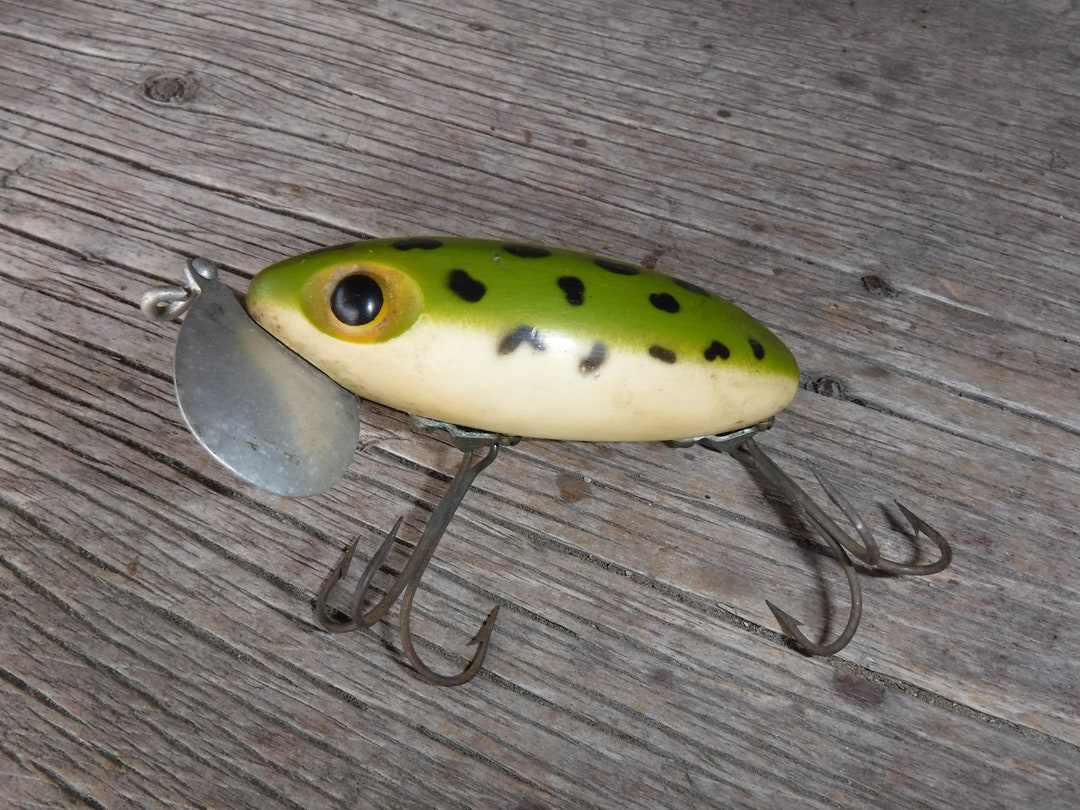 Vintage Jitterbug Fishing Lure by Fred Arbogast Akron Ohio Etsy