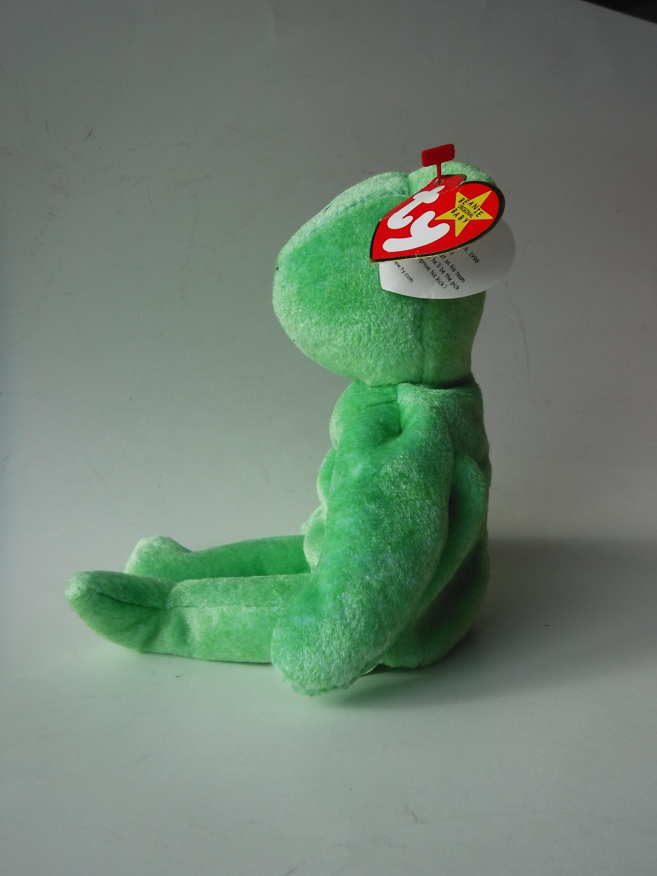 Ty ぬいぐるみベア 緑色 バディーズ TY ビーニーベイビーズ グリーン「キックス」サッカーベア - Etsy 日本