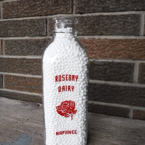Rosebay Dairy Napanee 1/2 Pint milk Bottle Rosebay Dairy Napanee 1/2 Pint milk Bottle