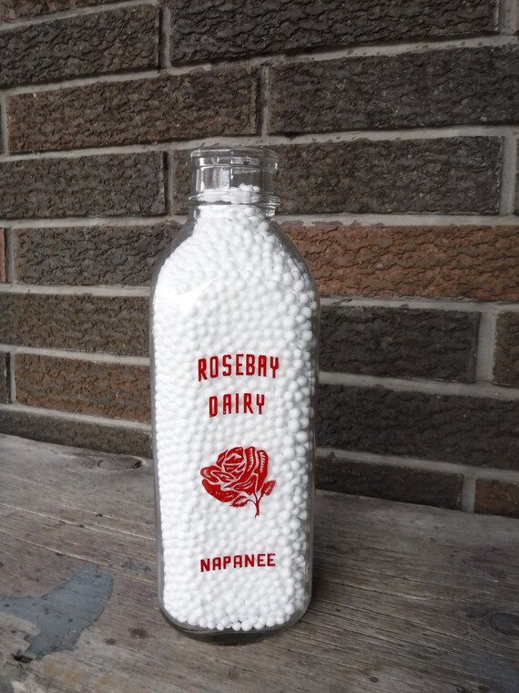 Rosebay Dairy Napanee 1/2 Pint milk Bottle Rosebay Dairy Napanee 1/2 Pint milk Bottle