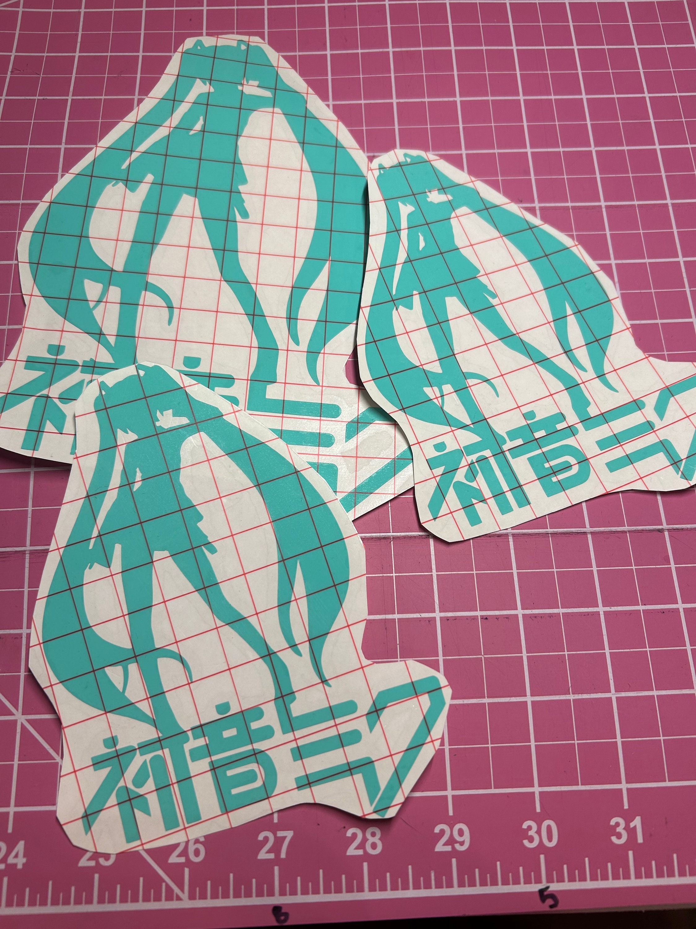 Hatsune Miku Vocaloid Sticker for Car, Laptop, Hydroflask, Gift, iPad –  Nekodecal