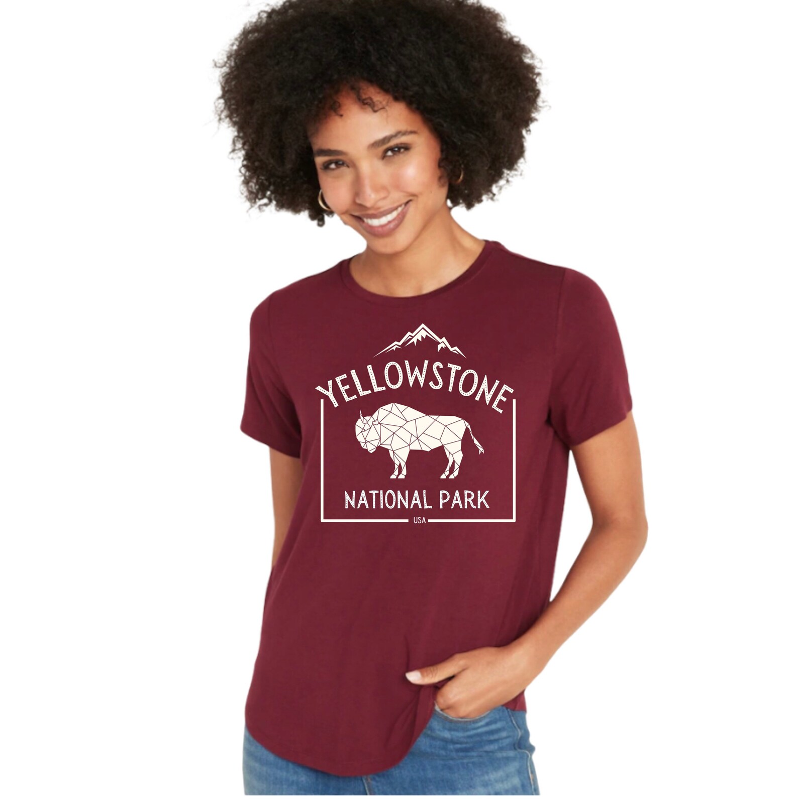 Yellowstone National Park TShirt Unisex Jersey Short Sleeve Etsy
