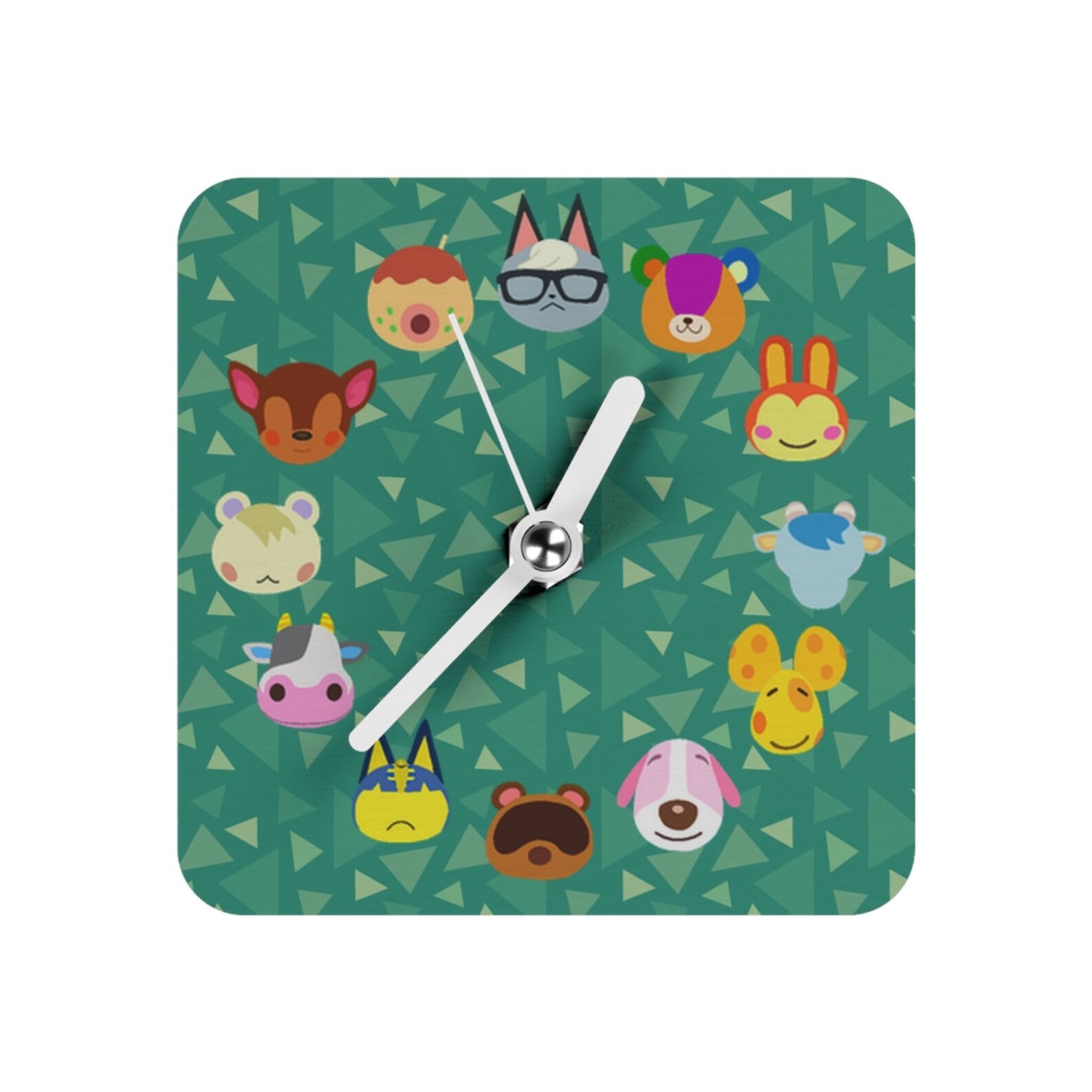 ACNH Villager Clock Animal Crossing New Horizons Animal Etsy